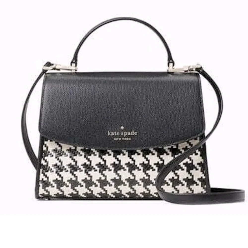 Kate Spade Black and White Crossbody Bag